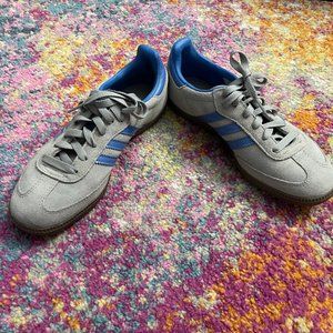 Excellent Condition Adidas Sambas Gray 